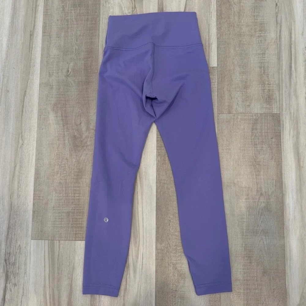 Lululemon Women's Purple High-Waisted Leggings